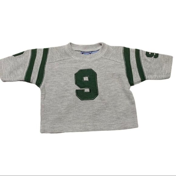 Koala Kids #9 Football Jersey Style Shirt Sz 6-9Mos - Picture 1 of 4